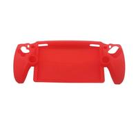 Protective Case Cover Compatible for Sony PlayStation Portal, Silicone Gaming Console Shell Shockproof Dust Protection Case Cover (Red)