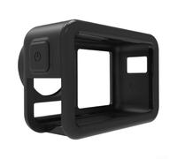 Protective Case Designed Exclusively for DJI Action 5 Pro Using TPU+PC Composite to Balance Flexibility and Rigidity for Real-World Use (Black)