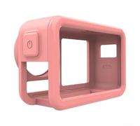 Protective Case Designed Exclusively for DJI Action 5 Pro Using TPU+PC Composite to Balance Flexibility and Rigidity for Real-World Use (Pink)
