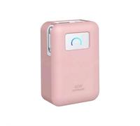 Protective Case Designed for Anker Nano 45W - Shockproof Silicone Cover for Anker Nano 10000mAh Power Bank, Scratch-Resistant Skin for Daily Use & Travel (pink)