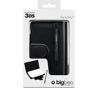 Cover Hard Travel Carry Case Nintendo 3DS Red Flip Play New Stiletto Includes