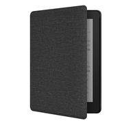 Protective Case for 6.8" Kindle Paperwhite 11th Generation 2021 and Signature Edition with Hand Strap, Smart Cover with Auto Wake/Sleep, PU Leather Back Shell (Black)
