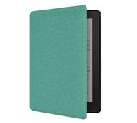 Protective Case for 6.8" Kindle Paperwhite 11th Generation 2021 and Signature Edition with Hand Strap, Smart Cover with Auto Wake/Sleep, PU Leather Back Shell (Green)