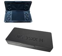 Protective Case for Anbernic RG 35XX H Game Console, Portable Travel Storage Box with Magnetic Lid, 3D Printed PL Shell for Retro Handheld Console Accessories