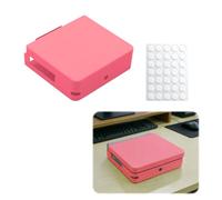 Protective Case for Anbernic RG34XXSP Handheld Game Console, Shockproof Protective Cover Shell for RG34XXSP Dustproof and Scratch-Resistant Accessory (Pink)