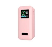 Protective Case for Anker Prime 20000mAH Power Bank (200W), Dust-Proof and Anti-Scratch Soft Skin Silicone Power Supply Cover for Prime 20000mAH Power Bank Protective Accessories (Pink)