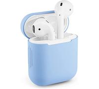 Protective Case for Apple Airpods 1 & 2 Silicone Case Airpod Case (Baby Blue)