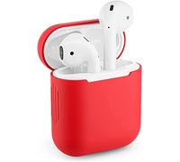 Protective Case for Apple Airpods 1 Silicone Case Airpod Case (Red)