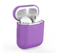 Protective Case for Apple Airpods 2 Silicone Case Airpod Case (Purple)