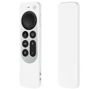 Protective Case for Apple TV Siri Remote - Silicone Remote Cover for Apple TV 4K / HD Siri Remote Controller (2nd Gen / 3rd Gen) - White