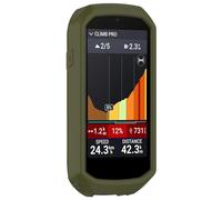 Protective Case for for Garmin Edge 1050, Silicone Soft Edge Cover, Shockproof Dustproof Skin, Lightweight Slim Fit, Scratch-Resistant Design (Moss Green)