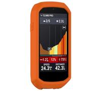 Protective Case for for Garmin Edge 1050, Silicone Soft Edge Cover, Shockproof Dustproof Skin, Lightweight Slim Fit, Scratch-Resistant Design (Orange)
