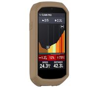 Protective Case for for Garmin Edge 1050, Silicone Soft Edge Cover, Shockproof Dustproof Skin, Lightweight Slim Fit, Scratch-Resistant Design (Brown)