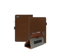 Protective Case for Higrace C10 10.1Inch Tablet Android 14 Tablet with Hand Strap & Stand& Anti-Drop Feature - Sleek and Simple Design,Brown