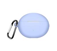 Protective Case for Huawei Freebuds 6i, Silicone Earphone Case Full-Body Soft Silicone with Keychain Headphone Accessories (Light Blue)