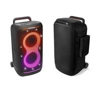 Protective Case for JBL Partybox 520 Portable Party Speaker Case, Mesh Outdoor Speaker Dust Cover for JBL Partybox 520 Speaker Bag with Side Pocket