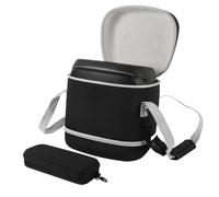 Protective Case for JBL Partybox Encore 2 Speaker, Travel Case Hard Shell Protective Case with Detachable Storage Bag for Microphone (Grey)