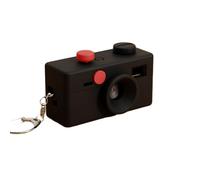 Protective Case for Kodak for CHARMERA Keychain Digital Camera Drop-Proof Plastic Digicam Cover Precise Fit for Blind Box 1987 Mini Cameras Case (Black)