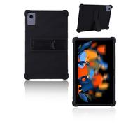 Protective Case for Lenovo Idea Tab Plus/Lenovo Tab K12/Lenovo Xiaoxin Pad 12.1 2025 Tablet 12.1 Inch Latest, yystao Kids Soft Silicone Case, Adjustable Stand (Black)