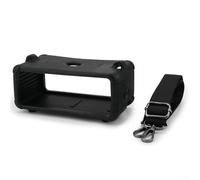 Protective Case for Marshall Emberton III with Carry Strap - Soft Silicone Cover Anti-Scratch Anti-Drop Charging Case Accessory White(Is black)