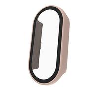 Protective Case For Mi-Band 8 Screen Protector-Shell Frame Smartwatch One-piece Housing Glass Film Accessory