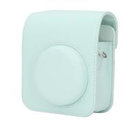 Protective Case for Mini 12 Instant Camera, PU Leather & Velvet, Mini Carry Bag with Adjustable Shoulder Strap and Removable Top Cover, Portable Instant Camera Storage