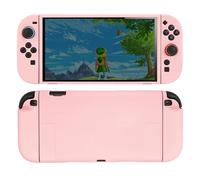 Protective Case for Nintendo Switch 2 2025, Switch 2 Case Soft Silicone Cover for Nintendo Switch2 Cases with Shock-Absorbent & Anti-Scratch Slim Shell Travel Cases Switch2 Accessories, Pink