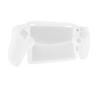 Protective Case for PS Portal, Game Console Grip Cover Protector, Silicone Soft Grip Cover for PS5 Portal Remote Player, Shock Absorbing & Anti Scratch, White