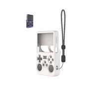 Protective case for R36S Retro Handheld Video Game Console with precise holes environmentally friendly materials, scratch-resistant, shock-resistant, washable&Comfortable touch,White