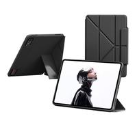Protective Case for RedMagic Astra, Multi-Angle Folding Stand Bracket Tablet Sleeves Cover, All-inclusive Protection Case, Slim Smart Lightweight, Auto Wake/Sleep Function (Black)