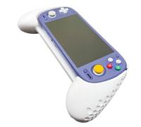 Protective Case for Retroid Pocket 5 Game Console Grip Ergonomic Design DIY 3D Printed Handle Holding Anti-Scratch Protective Sleeve Shell (White)
