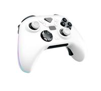 Protective Case For ROG Raikiri II Xbox Controller Shockproof Dustproof Antifingerprint Soft Silicone Protective Cover Sleeve With 4 Thumbstick Cap (WHITE)