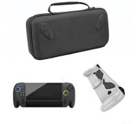 Protective Case for ROG, Storage Bag Set with Tempered Glass Screen Protector, Compatible for Xbox Console Cover(white)