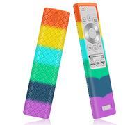 Protective Case for Samsung Remote Control BN59-01265A BN59-01270A BN59-01311G BN59-01311B TV Original Remote Controls Silicone Cover Case Non-Slip Shockproof for Samsung Voice Remote (Rainbow)