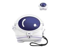 Protective Case for Sennheiser ACCENTUM Open Earbuds, yystao Soft Silicone Case Compatible with ACCENTUM Open, with Lanyard, Dustproof, Shockproof and Durable, Astronaut