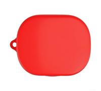 Protective Case for Shokz for openfit Pro with Hook Protective(Red) | Shock absorbing silicone, drop protection, carabiner included, precise fit, black white red green blue