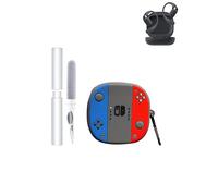 Protective Case for Shokz OpenFit 2 / OpenFit2 Earbuds - Durable and Eco-Friendly Bluetooth Earphone Cover with Precise Holes Shock-proof, Comfortable Touch,Game Black