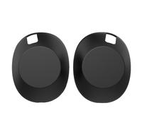 Protective Case for Sony WH 1000XM6 Headphones 3 Piece Set, Soft Silicone Cover Accessories, Anti Shock Dustproof Skin Friendly Protective Shell for Earcap Headband Housing (Black Housing)