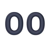 Protective Case for Sony WH 1000XM6 Headphones 3 Piece Set, Soft Silicone Cover Accessories, Anti Shock Dustproof Skin Friendly Protective Shell for Earcap Headband Housing (Dark Blue Earcap)
