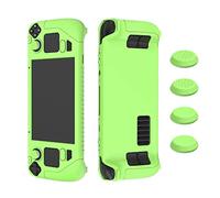 Protective Case for Steam Deck, Protective Cover Case, Shock-Absorption Anti-Scratch Cover Protector, All-Round Protection, Carrying Case (green)