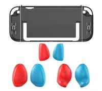 Protective Case For Switch 2, 24 * 10 * 1.9CM For Crystal Clear Protective Shell For Nintendo Switch2 Ergonomic ABS Material(Black 1)