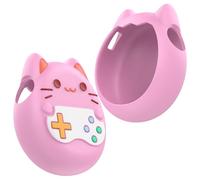 Protective Case for Tamagotchi Paradise Game Machine, Silicone Drop-proof Dust-proof Protector Cover for Tamagotchi Paradise Virtual Electronic Pet Accessories (Pink)