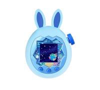 Protective Case for Tamagotchi Paradise, Silicone Full Drop Protection Soft Cover with Rabbit Ears, Easy Clean, Cute Macaron Colors for Tamagotchi Paradise Sleeve (blue)