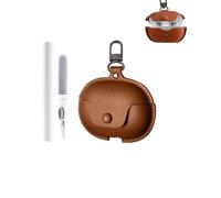 Protective Case for Technics EAH-AZ100/AZ80 Earbuds - Durable and Eco-Friendly Bluetooth Earphone Cover with Precise Holes and Charging Compatibility - Shock-proof, Comfortable Touch,Brown