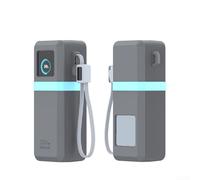 Protective Case for UGREEN 25000mAh for battery Pack Silicone Skin Drop Protection for Slim Fit 12x8x5cm Grey(Gray)