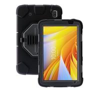 Protective Case for Zebra ET40 ET45 10 Inch Tablet Only, Military Grade Shockproof Rugged Cover with Hand Strap & Stand, SG-ET4X-10EXOSKL1-01 Compatible with Zebra Accessories (Black)