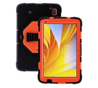Protective Case for Zebra ET40 ET45 10 Inch Tablet Only, Military Grade Shockproof Rugged Cover with Hand Strap & Stand, SG-ET4X-10EXOSKL1-01 Compatible with Zebra Accessories (Orange)