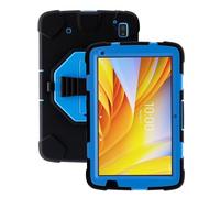 Protective Case for Zebra ET40 ET45 10 Inch Tablet Only, Military Grade Shockproof Rugged Cover with Hand Strap & Stand, SG-ET4X-10EXOSKL1-01 Compatible with Zebra Accessories (Blue)