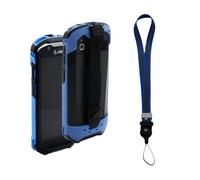 Protective Case for Zebra TC51 TC52 TC56 TC57 TC510K with Hand Strap & Neck Strap - Rugged Boot Cover Compatible with Zebra Handheld Barcode Scanners (Blue)