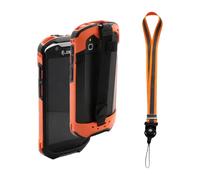 Protective Case for Zebra TC51 TC52 TC56 TC57 TC510K with Hand Strap & Neck Strap - Rugged Boot Cover Compatible with Zebra Handheld Barcode Scanners (Orange)